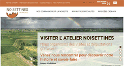 Desktop Screenshot of noisettines.fr