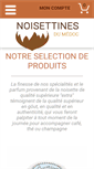 Mobile Screenshot of noisettines.fr